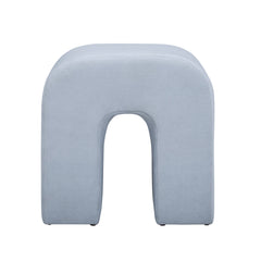 Desi Performance Velvet Ottoman
