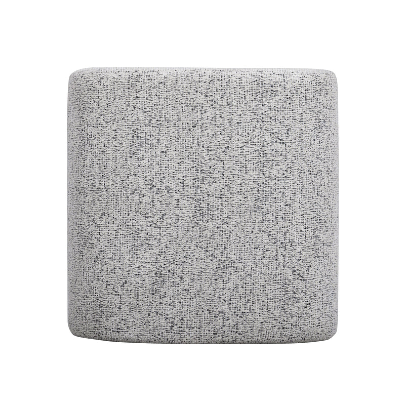 Desi Woven Performance Fabric Ottoman-zoom-