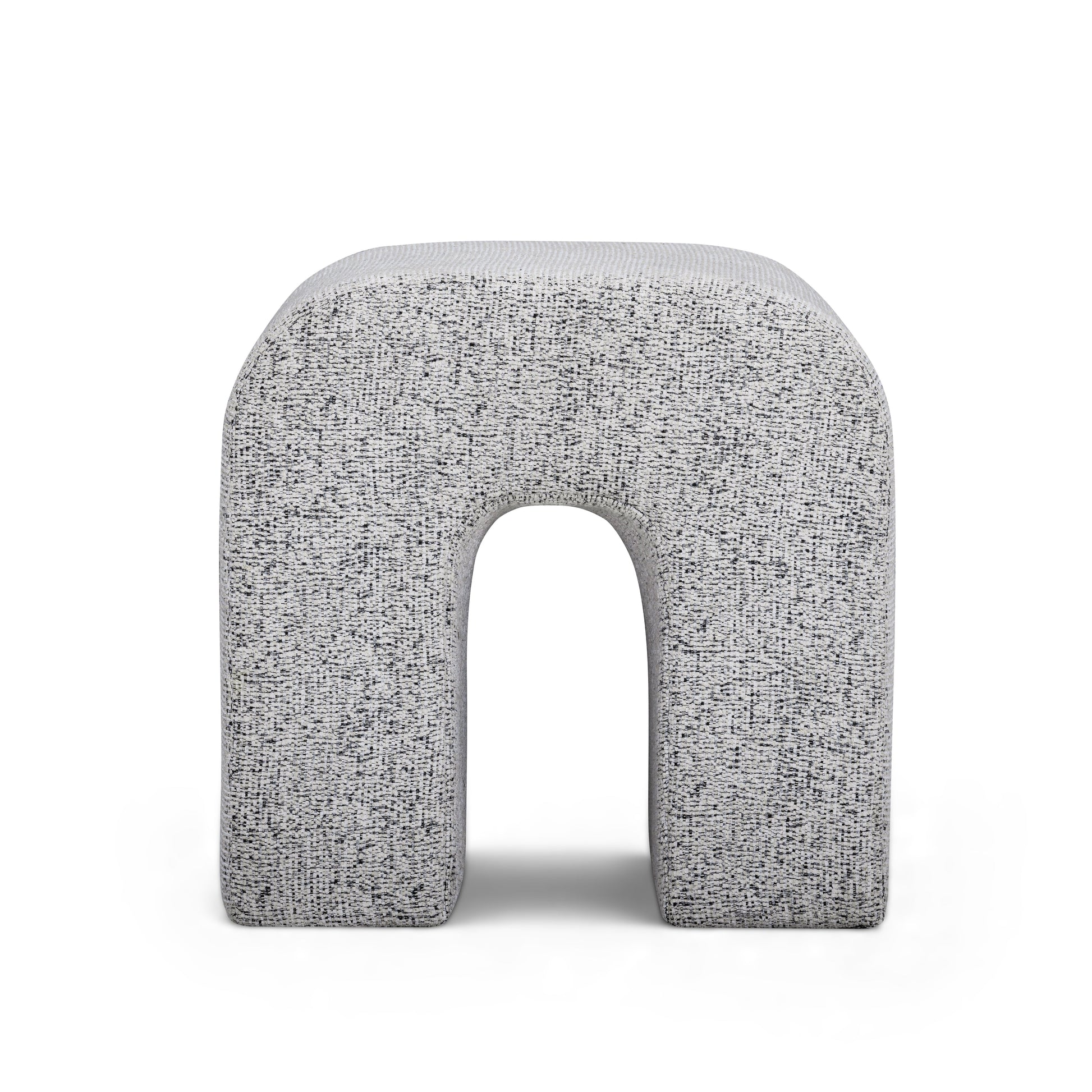Desi Woven Performance Fabric Ottoman