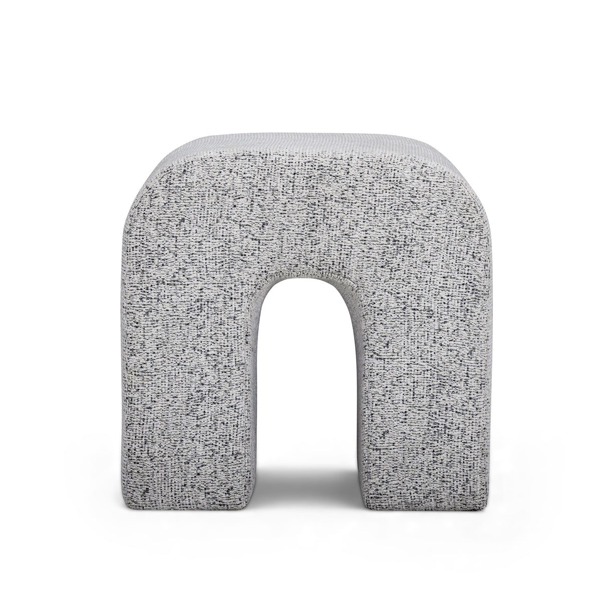 Desi Woven Performance Fabric Ottoman
