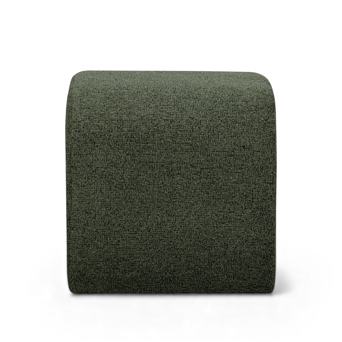 Desi Woven Performance Fabric Ottoman