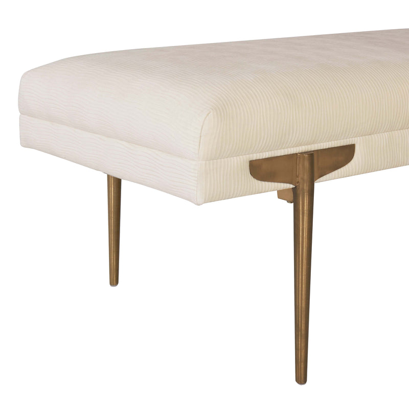 Brno 53.5" Performance Velvet Bench-zoom-