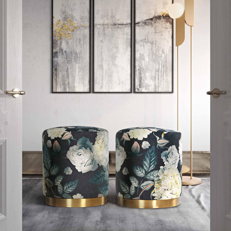 Opal Performance Velvet Ottoman-zoom-