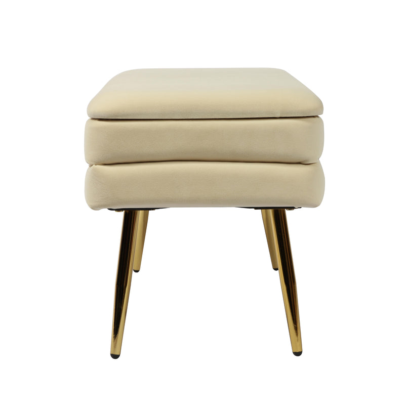 Ziva 31" Velvet Storage Bench-zoom-
