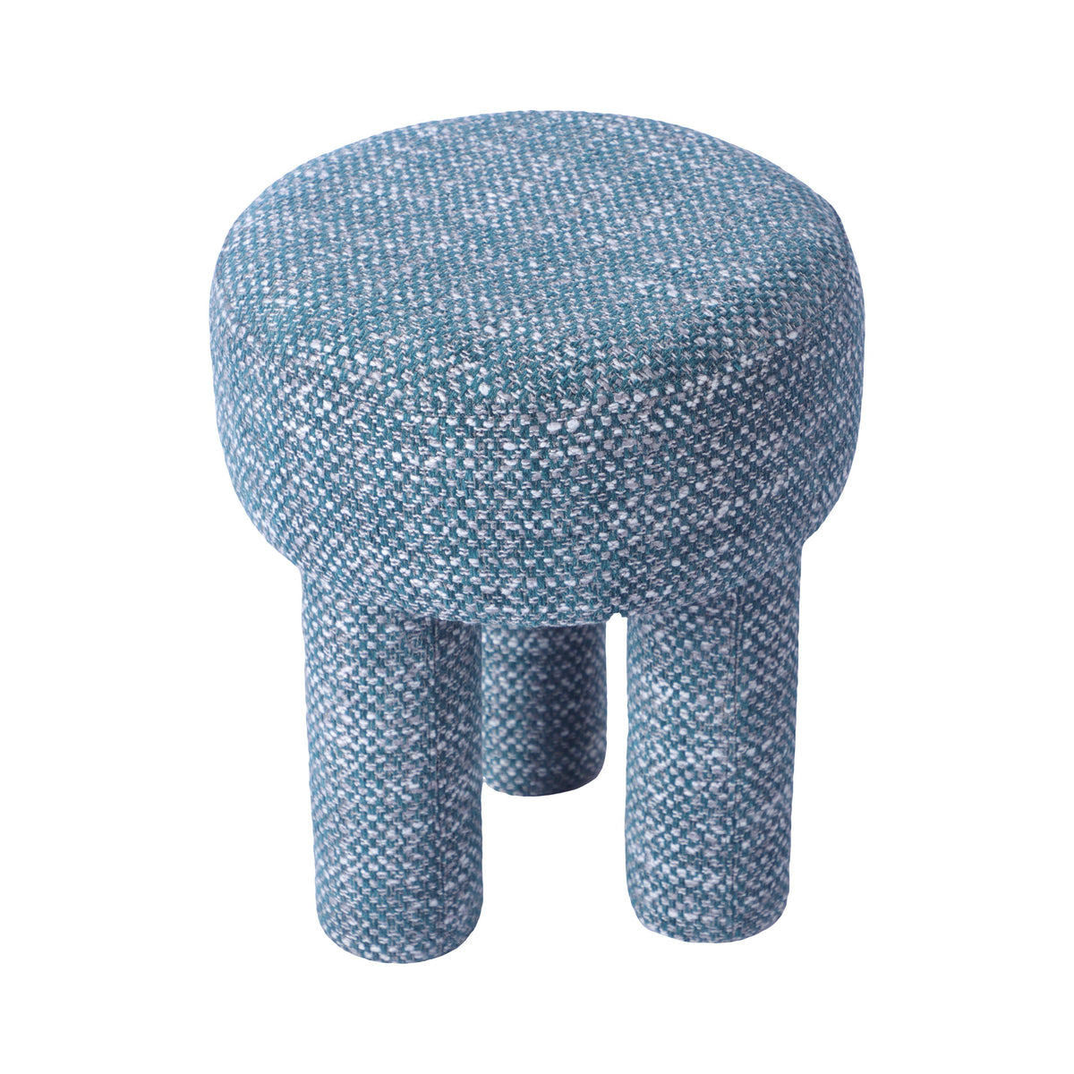 Claire Nubby Performance Fabric Accent Stool