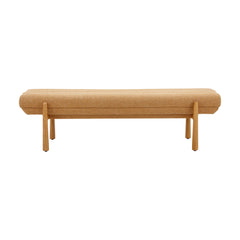 Julianna 56" Textured Performance Fabric Bench