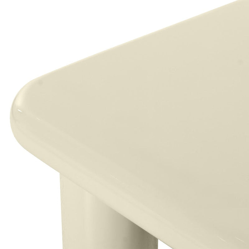 Memphis 33.5" Glossy Square Coffee Table-zoom-