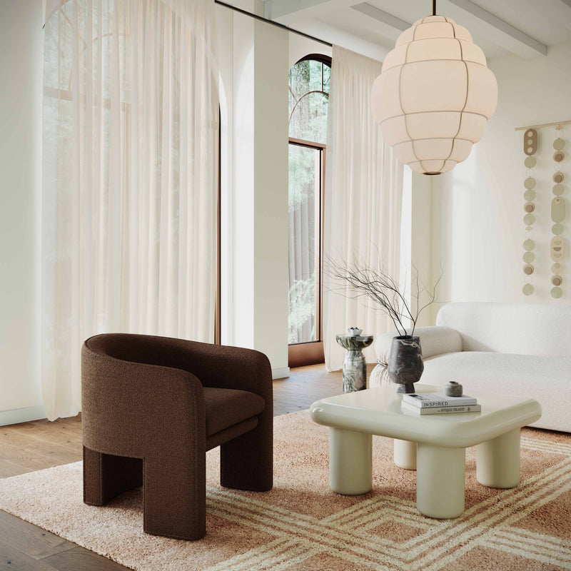 Marla Performance Boucle Accent Chair-zoom-