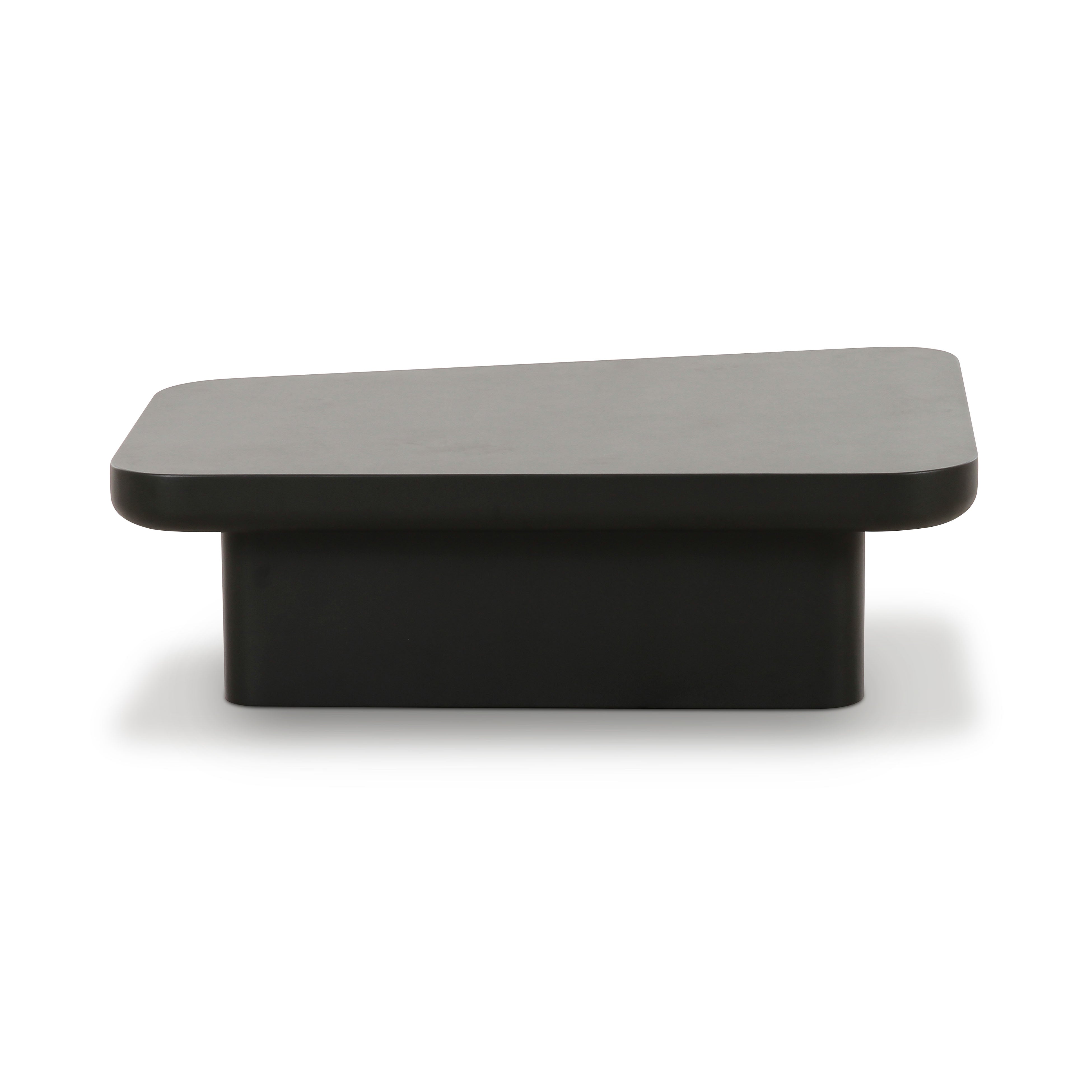 Yoko Black Coffee Table (32"-39")