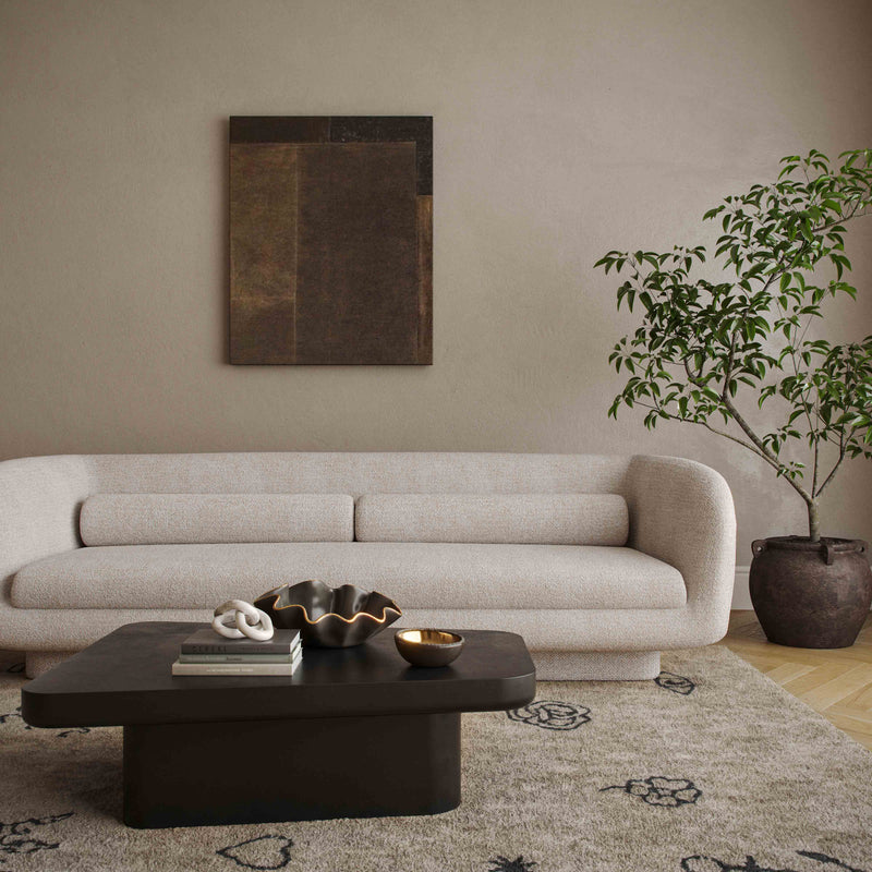 Yoko Black Coffee Table (32"-39")-zoom-