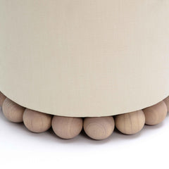 Dex Upcycled Performance Fabric Ottoman