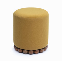 Dex Performance Vegan Mohair Ottoman