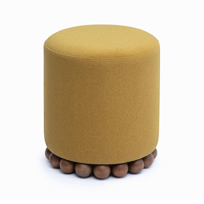 Dex Performance Vegan Mohair Ottoman-zoom-