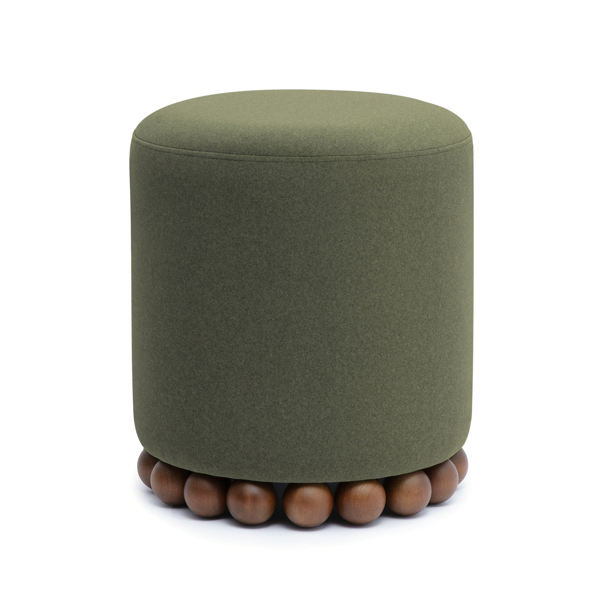 Dex Performance Vegan Mohair Ottoman