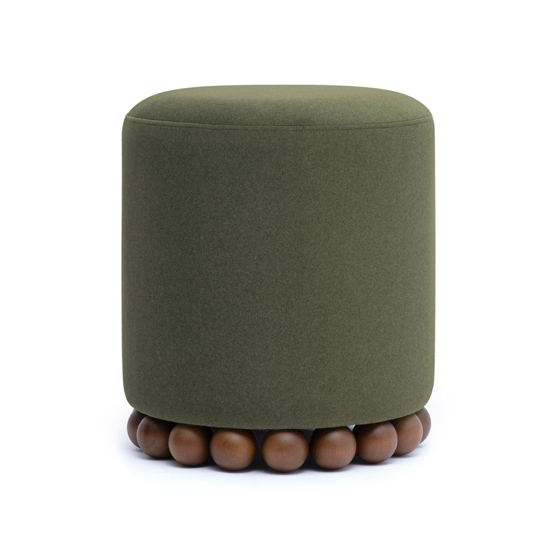 Dex Performance Vegan Mohair Ottoman-zoom-