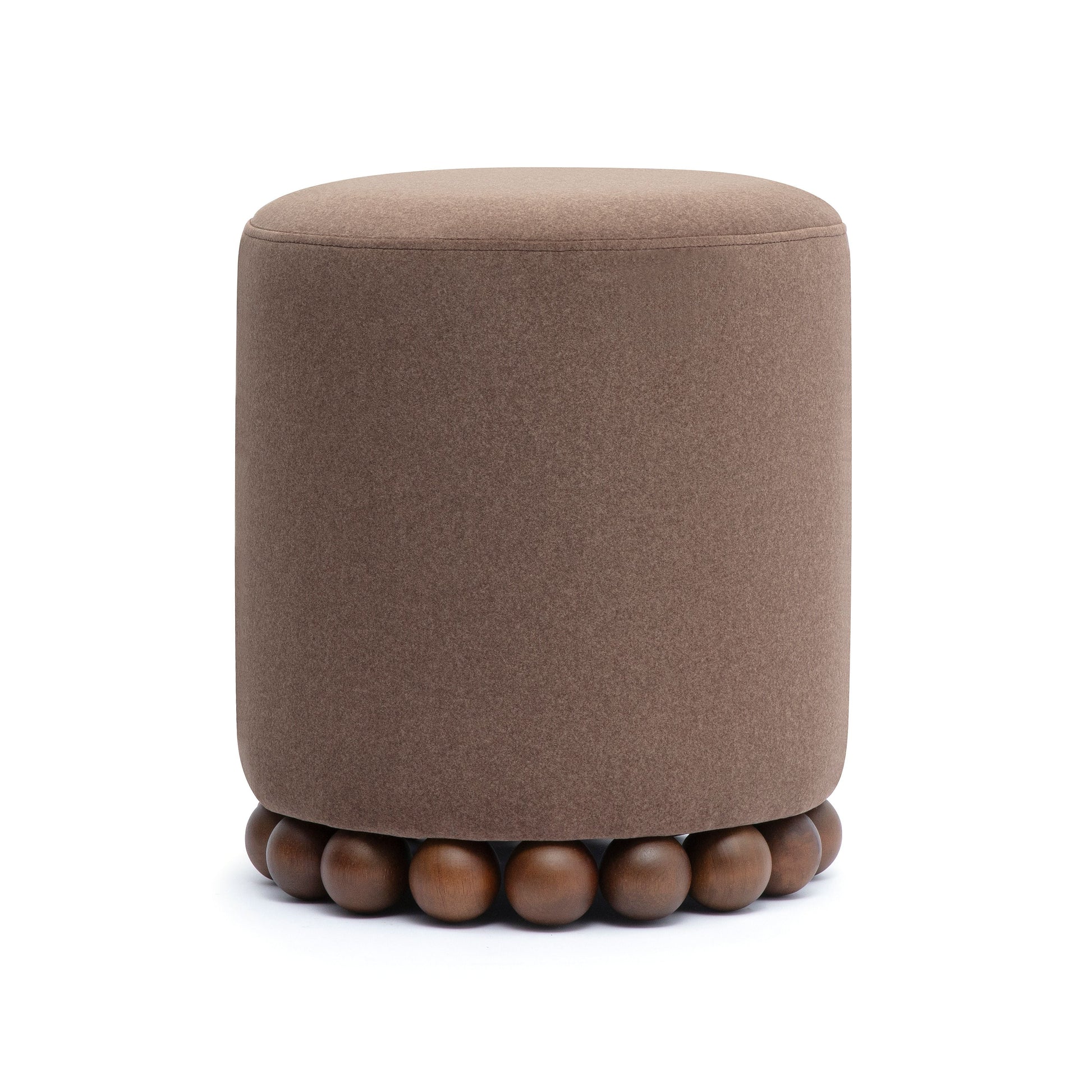 Dex Performance Vegan Mohair Ottoman