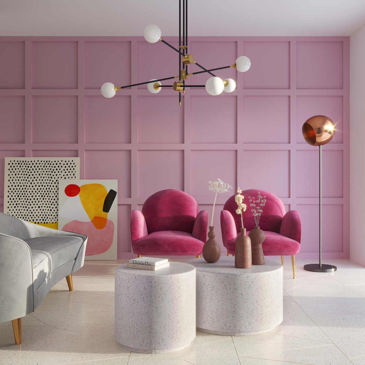 Terrazzo Living Room Collection