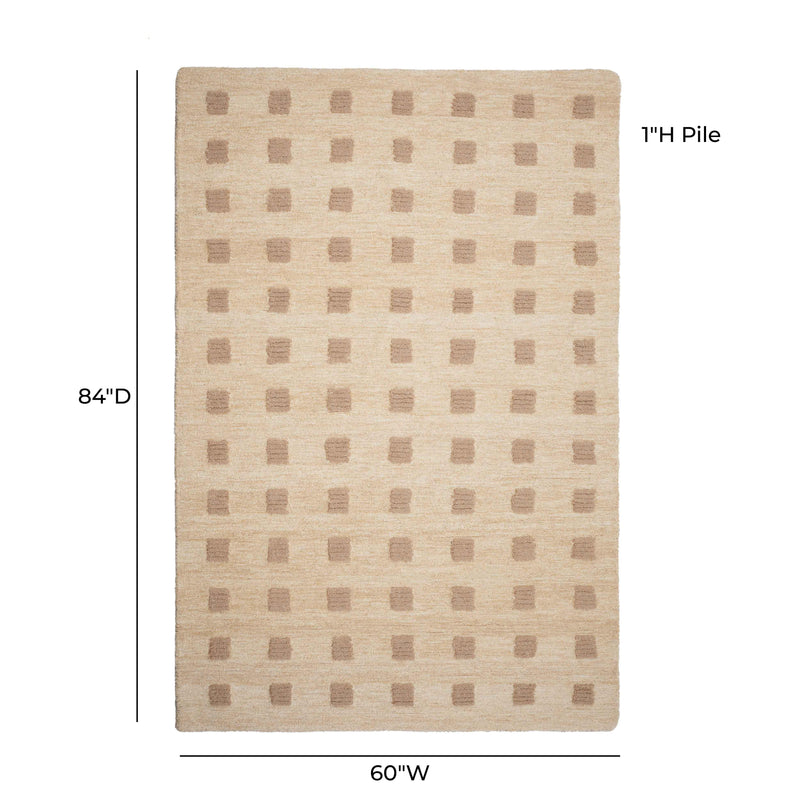 Hari Natural Hand-Tufted Rug-zoom-
