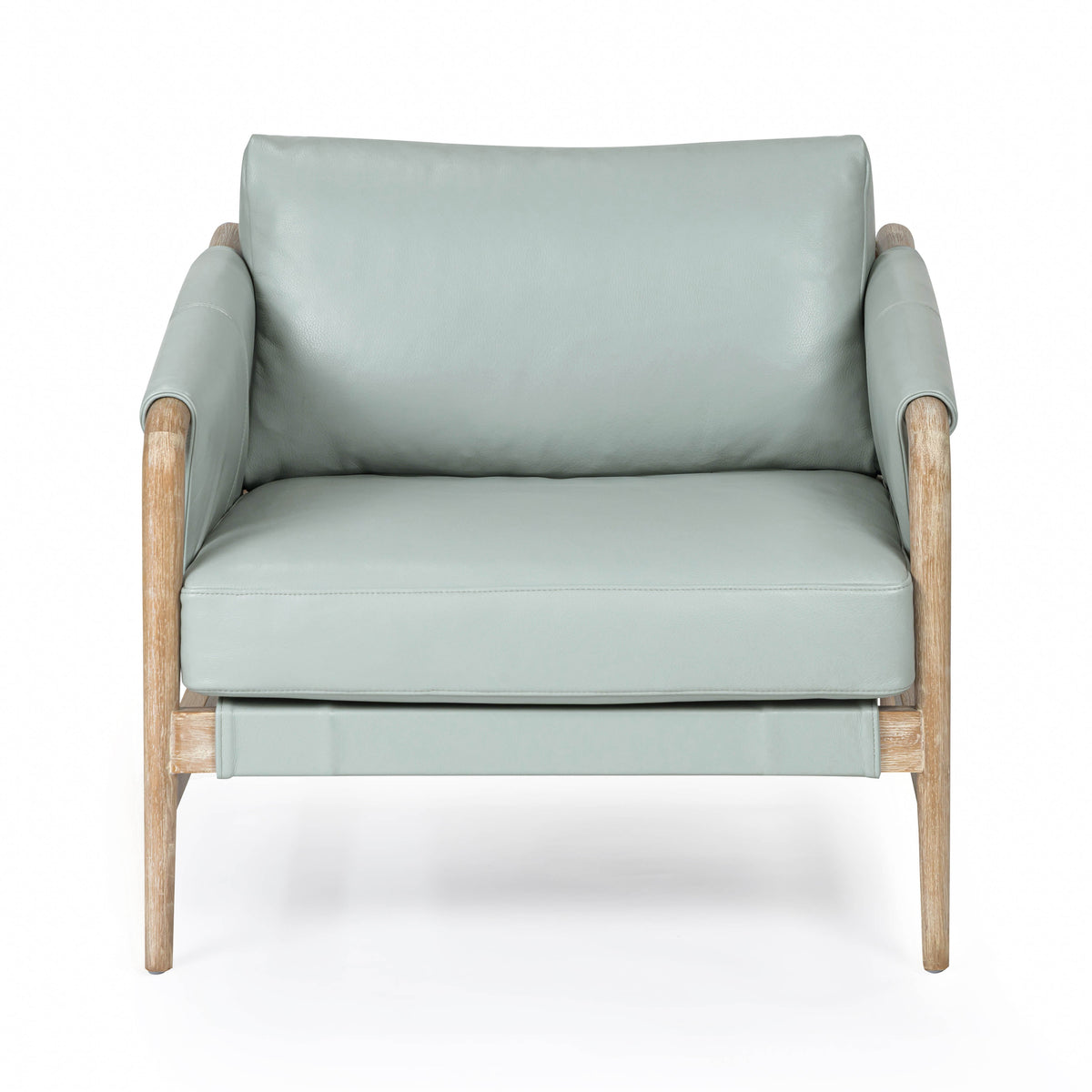 Chakka Contract-Grade Genuine Leather Accent Chair