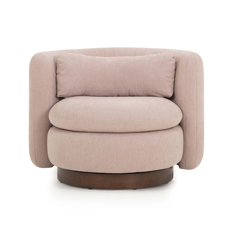 Nura Contract-Grade Chenille Swivel Accent Chair-zoom-