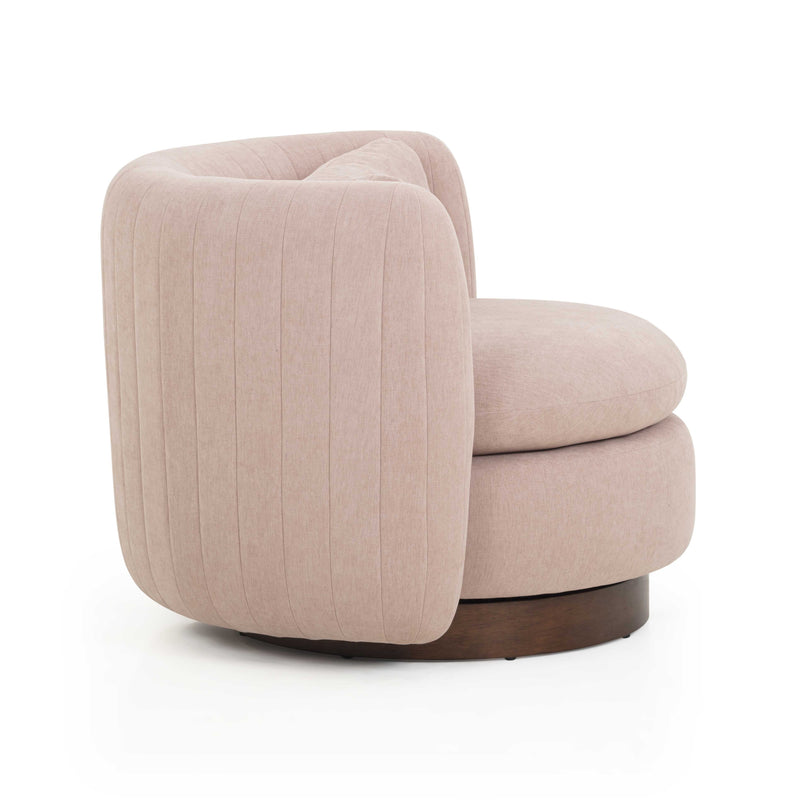 Nura Contract-Grade Chenille Swivel Accent Chair-zoom-