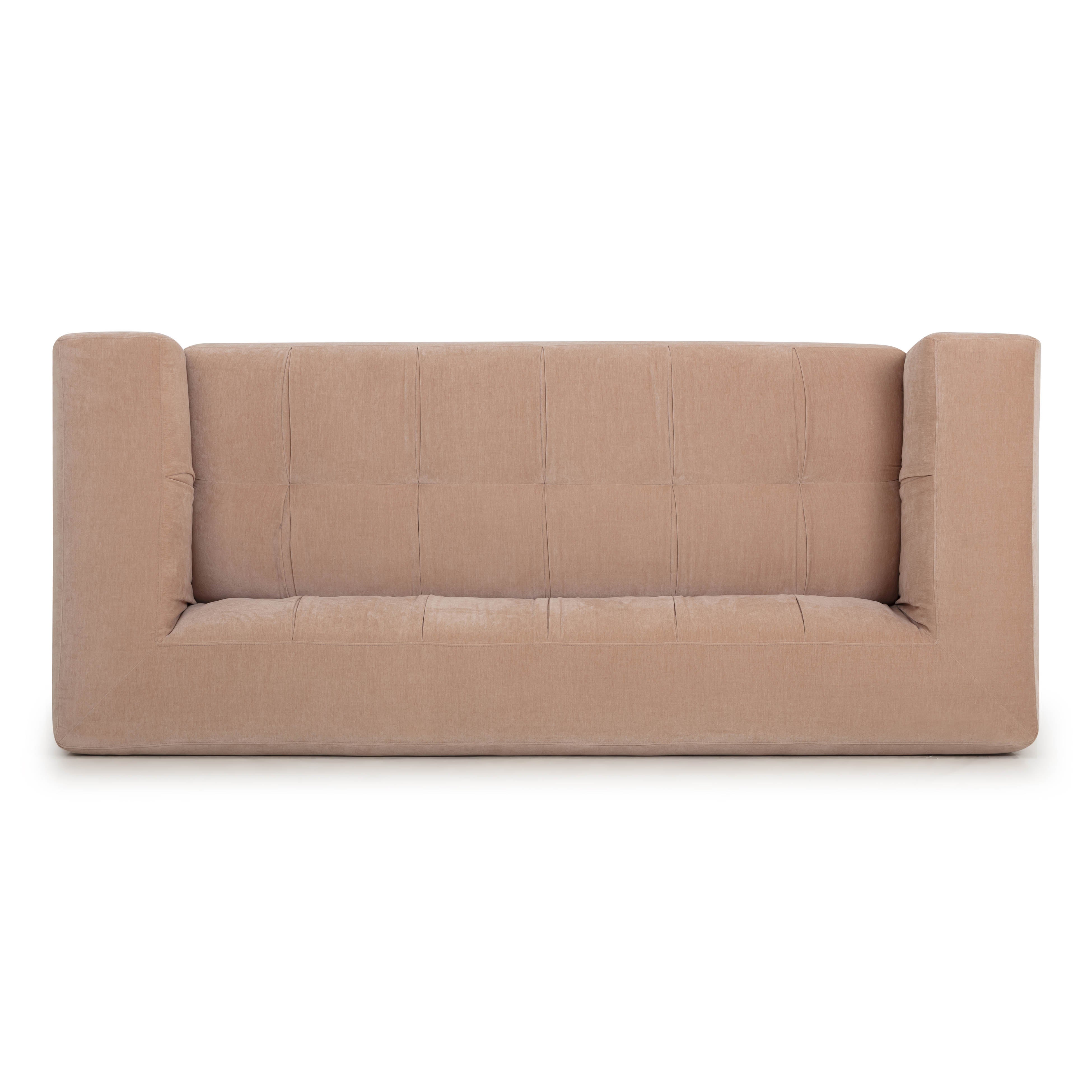Alder 89" Upcycled Contract-Grade Chenille Sofa