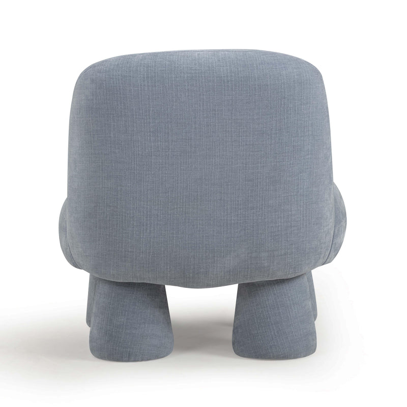 Stomp Upcycled Performance Chenille Accent Chair-zoom-