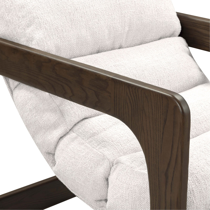 Palma Contract-Grade Textured Weave Fabric Accent Chair-zoom-