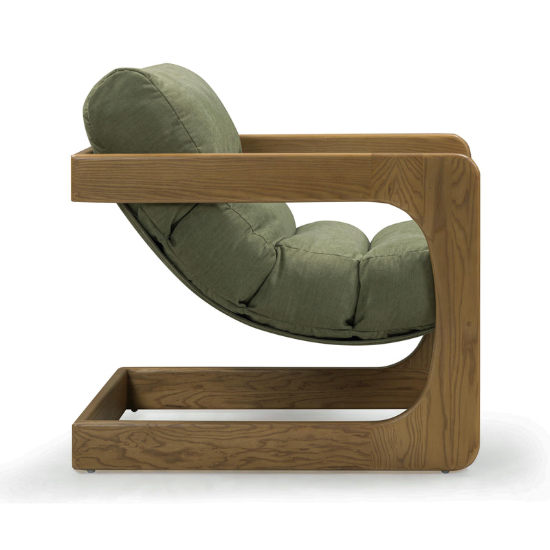 Palma Upcycled Performance Fabric Accent Chair-zoom-