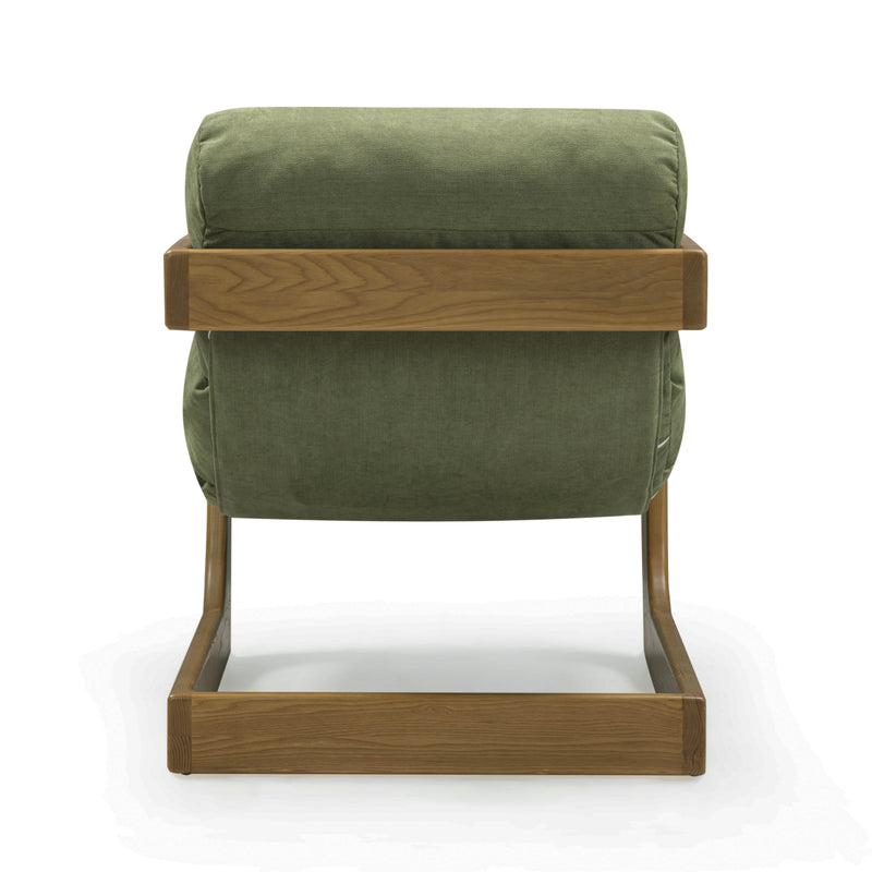 Palma Upcycled Performance Fabric Accent Chair-zoom-