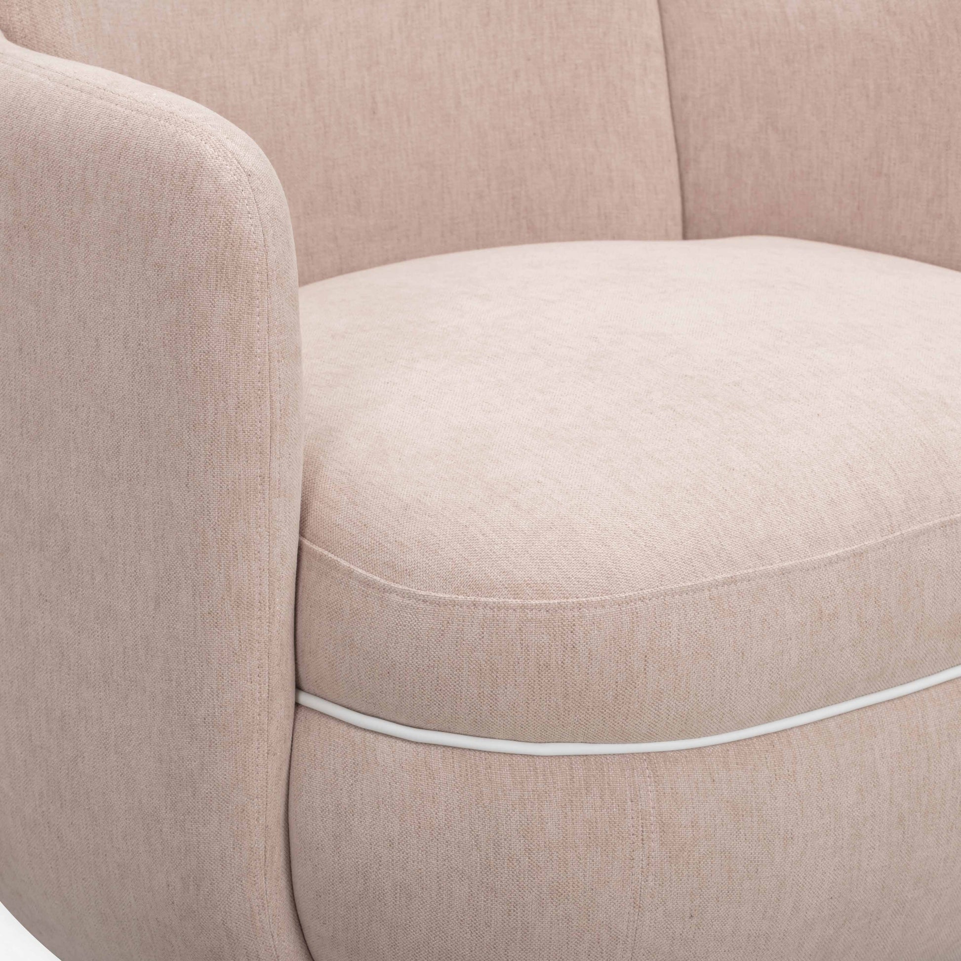 Wolfie Performance Chenille Swivel Accent Chair