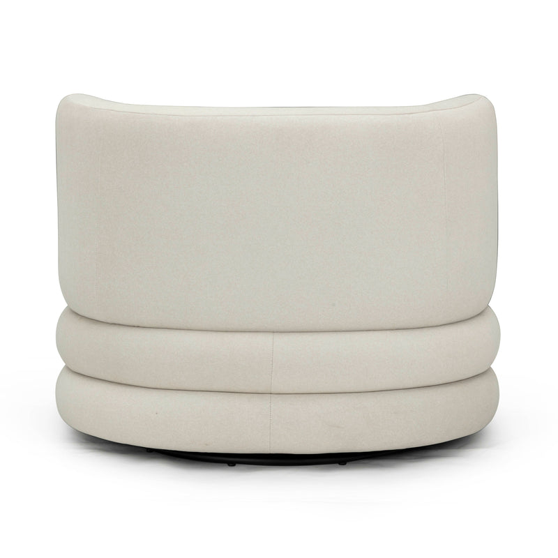 Astor Performance Faux Mohair Swivel Hotel Lounge Chair-zoom-