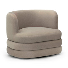 Astor Performance Faux Mohair Swivel Hotel Lounge Chair