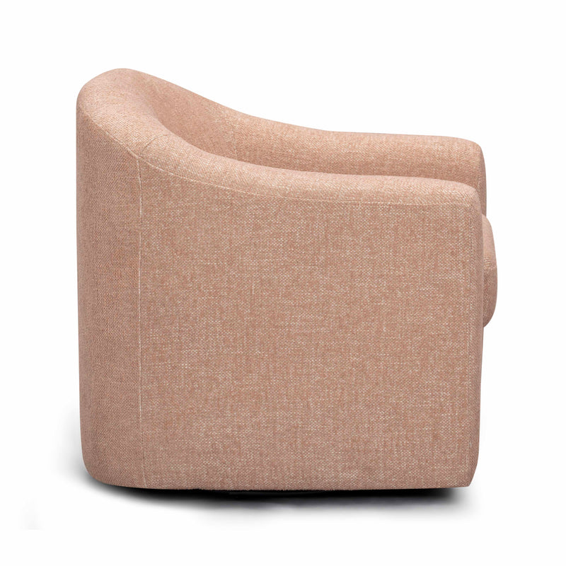 Thao Contract-Grade Basketweave Fabric Swivel Accent Chair-zoom-