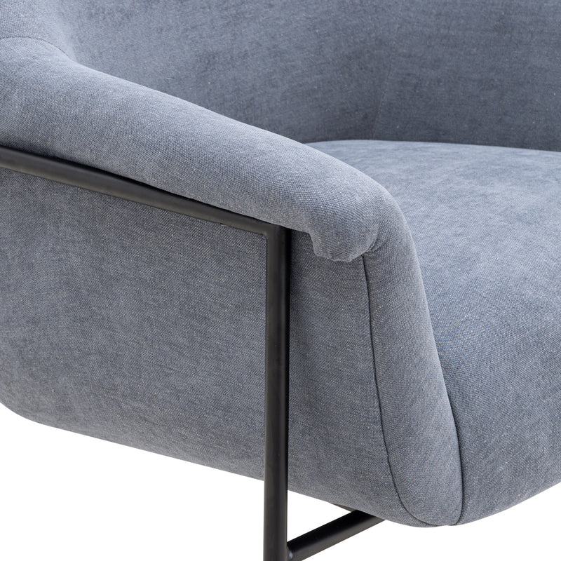 Lua Performance Chenille Accent Chair-zoom-