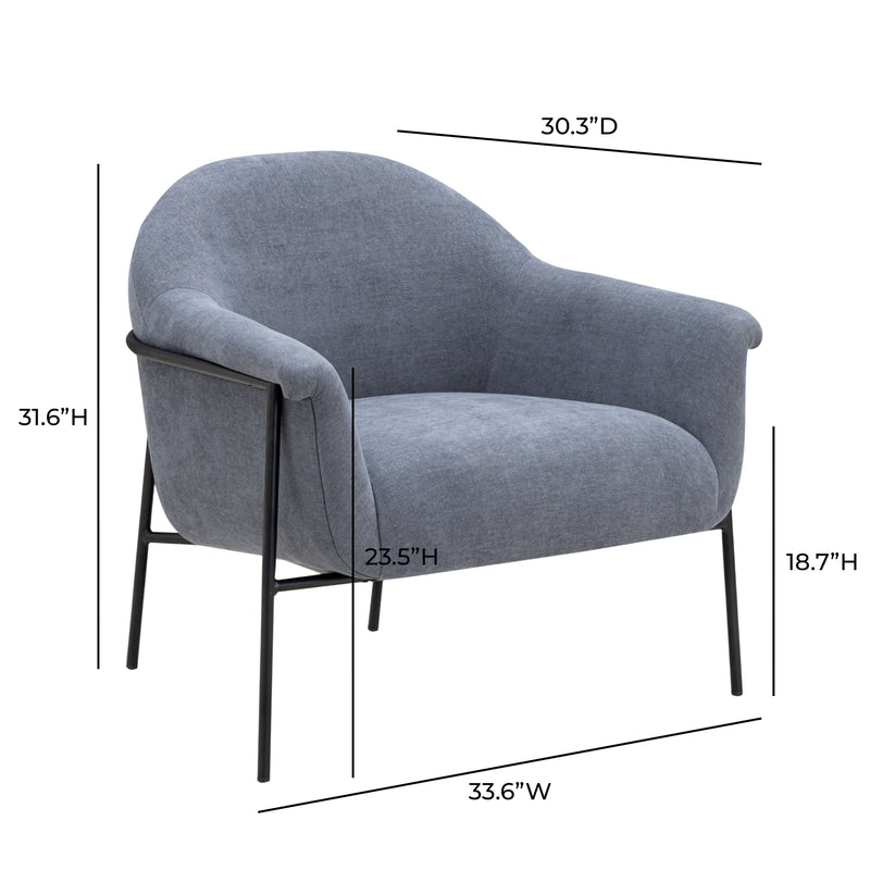 Lua Performance Chenille Accent Chair-zoom-
