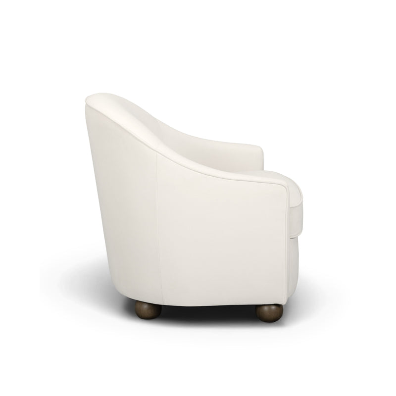 Cettie Performance Velvet Accent Chair-zoom-