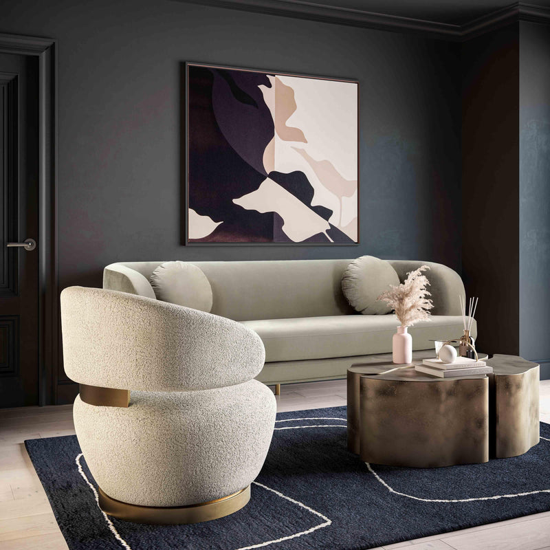 Austin Performance Fabric Swivel Accent Chair-zoom-
