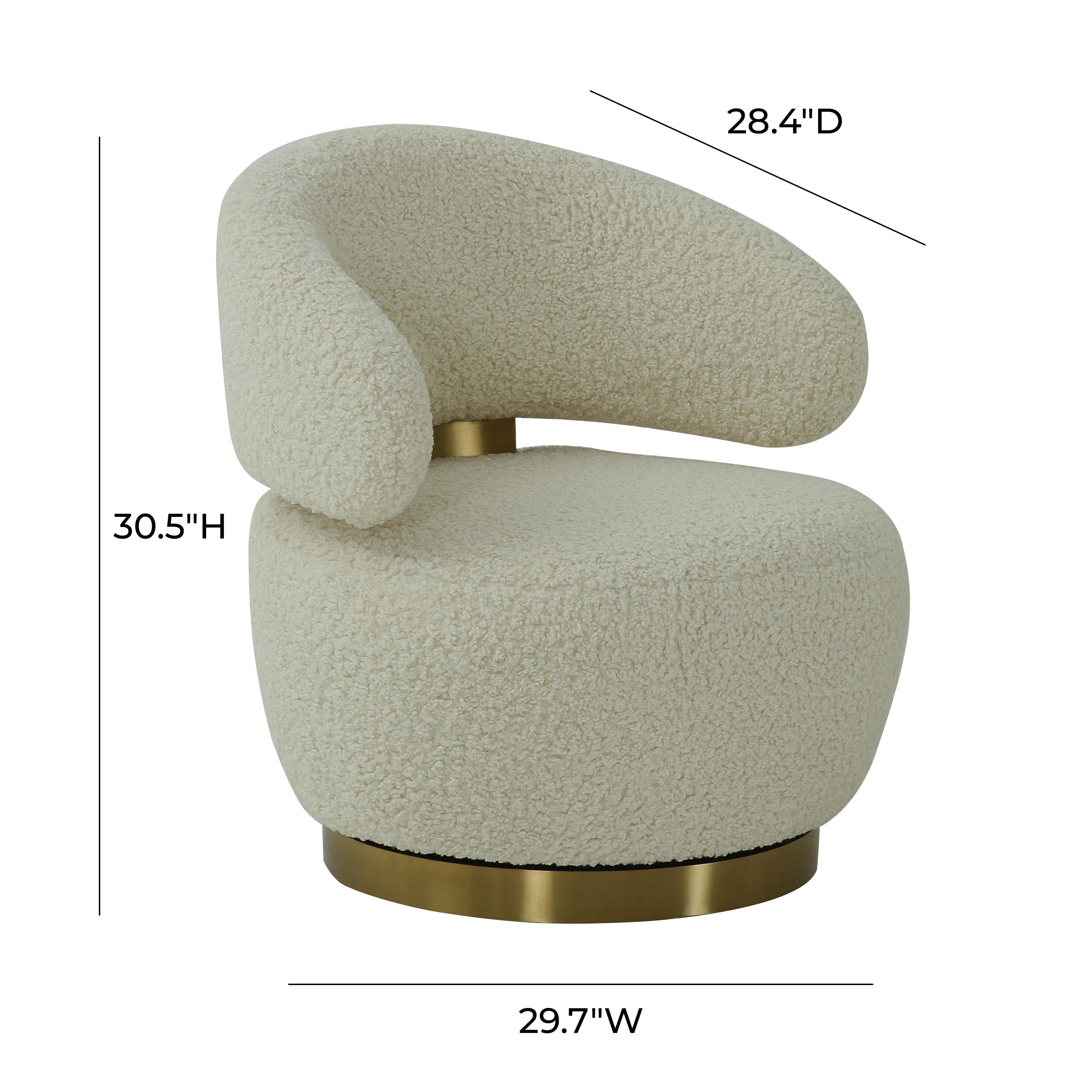 Austin Performance Fabric Swivel Accent Chair