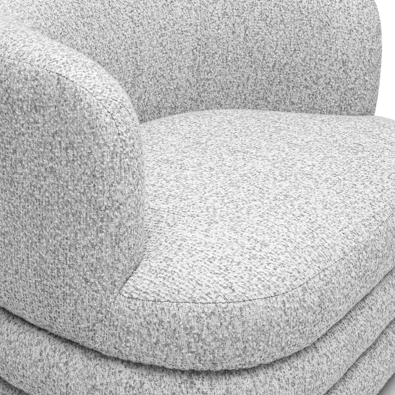 Astor Heavy Performance Boucle Swivel Hotel Lounge Chair-zoom-