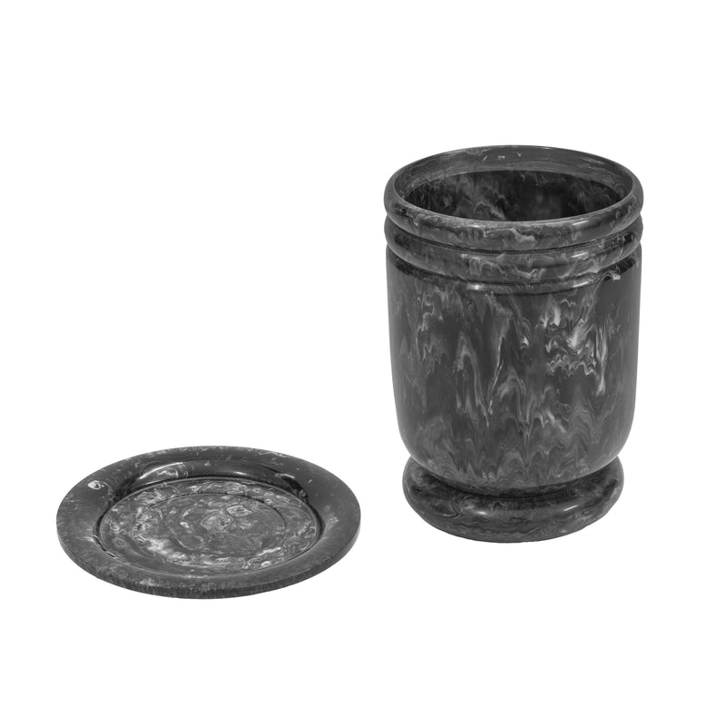 Channeled Swirl Resin Kiddush Cup-zoom-