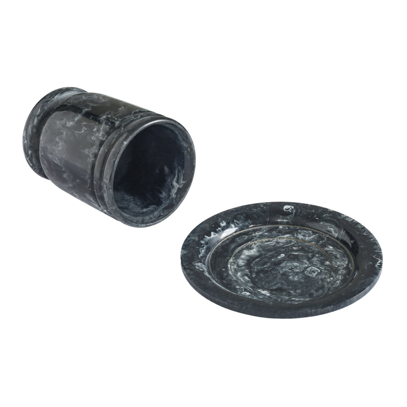Channeled Swirl Resin Kiddush Cup-zoom-