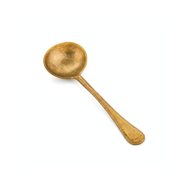 Anuja Large Brass Serving Spoon-zoom-