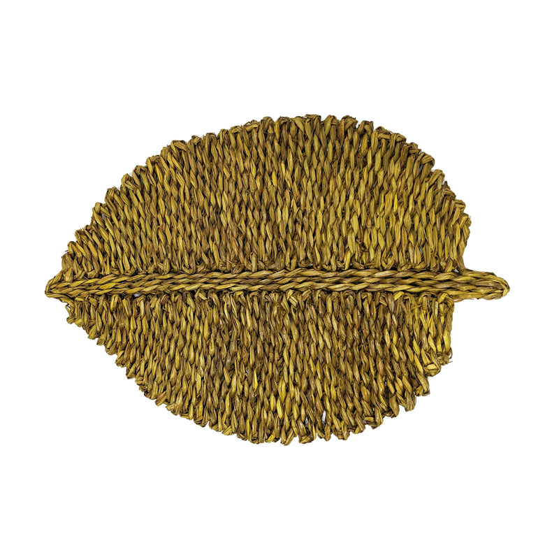 Leaf Seagrass Placemat - Set of 4-zoom-