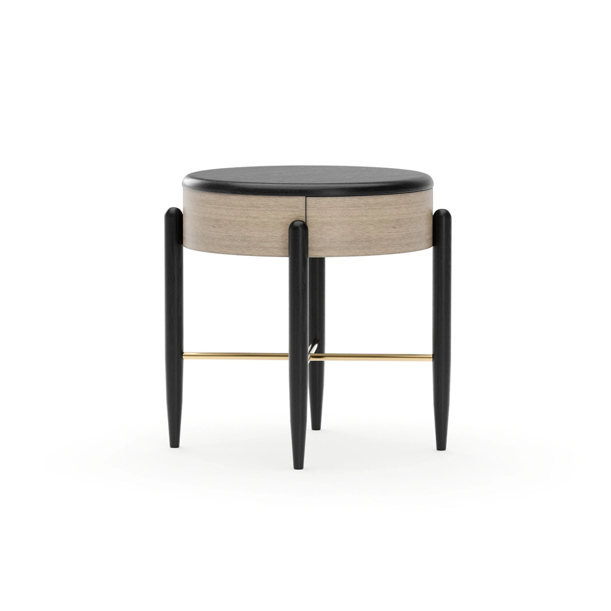 Caracole Madera Nightstand – back view – Lusso Furniture Miami
