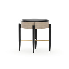 Caracole Madera Nightstand – back view – Lusso Furniture Miami