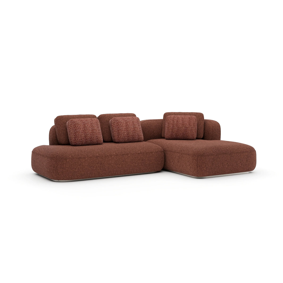 Caracole Sasso Sectional – angle view – Lusso Furniture Miami