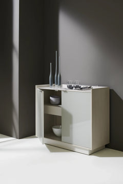 Caracole Expressions Door Chest – angle view – Lusso Furniture Miami