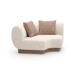 Caracole Seta Sectional Components – side view – Lusso Furniture Miami