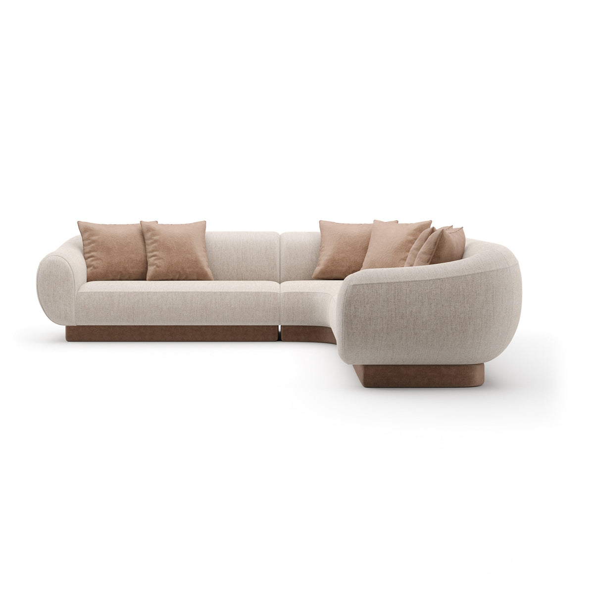 Caracole Seta Sectional – finish detail – Lusso Furniture Miami